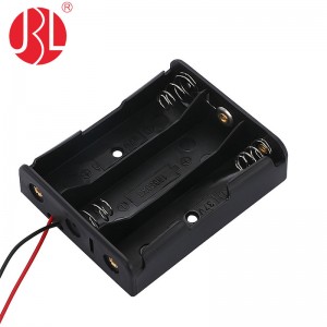 18650S3-W 3 Cell 18650 Battery Holder with Wire Leads