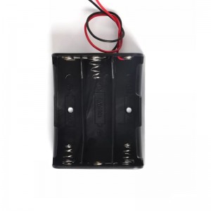 18650S3-W 3 Cell 18650 Battery Holder with Wire Leads