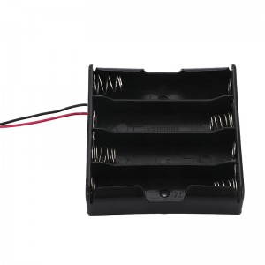 18650S4-W 4 Cells 18650 Battery Holder with Wire Leads
