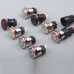 Custom 19mm Push Button Switch Latching