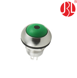 PBM12 11M RR DG3 B2 S Metal push button switch SPST OD12mm lock or non-lock with out LED