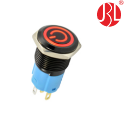 PBM16 13Z F PR2 A6 Metal push button switch SPST OD16mm lock with out LED