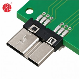 USB-M-5M-010H-3.0 Board Edge Straddle Mount Micro USB 3.0 Plug