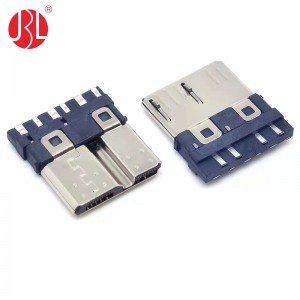 Micro USB Type B Plug 10Pin Free Hanging
