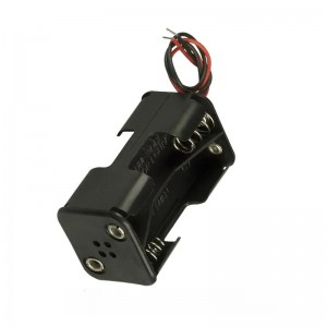 4 AA Battery Holder Back to Back with Wire Lead