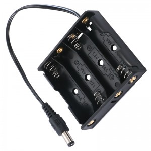 4AA Cell Holder with DC Jack Cable