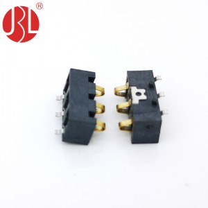Индивидуальный дизайн BC-0331-68 3-позиционный пружинный аккумуляторный разъем SMT