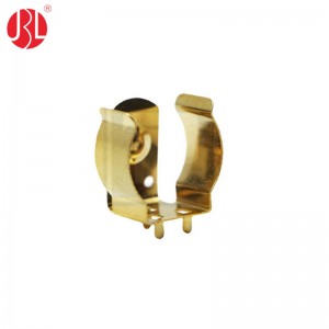 BC-18650-1719-G Gold Plated 18650 Battery Contact THT Hole
