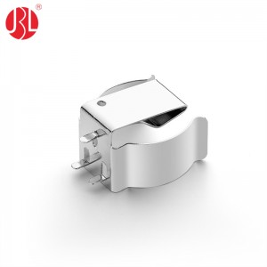 BC-18650-1721-NI 18650 Battery Contact Clip THT Hole