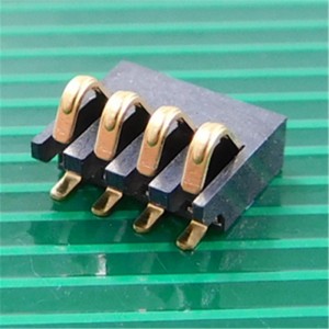 BC-21 Series 1.27mm Pitch Spring Battery Connector SMT