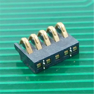 BC-21 Series 1.27mm Pitch Spring Battery Connector SMT