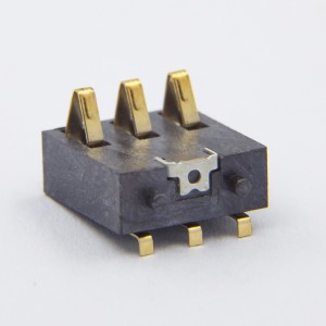 BC-30-3PD800 Kundenspezifischer Feder-Batterieanschluss 3 Positionen SMD rechtwinklig