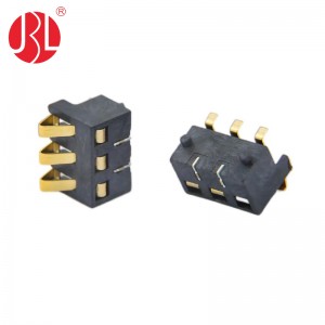 BC-35-3PD450 Custom Spring Battery Connector 3 Position SMT