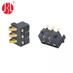 BC-35-3PD450 Connecteur de batterie à ressort personnalisé 3 positions SMT