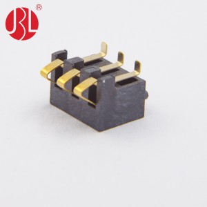 BC-35-3PD450 Connecteur de batterie à ressort personnalisé 3 positions SMT