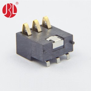BC-75-3PD800 Connecteur de batterie à ressort personnalisé CMS 3 positions