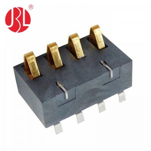 BC-75-4PXXX Connecteur de batterie CMS à pas de 2,5 mm à angle droit