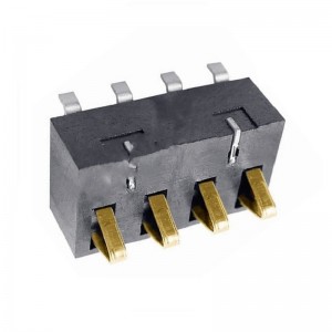 BC-75-4PXXX Batteriesteckverbinder 2,5 mm Raster SMT rechtwinklig