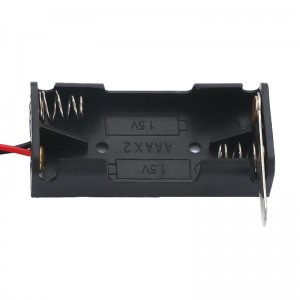 BH2AAASWL AAA Battery Holder 2 Cell with Knife Switch