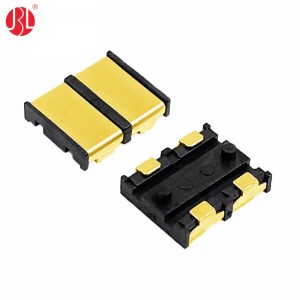 BT-0720-nPD190 4.0mm Pitch Spring Battery Connector Surface Mount