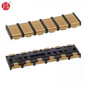 BT-0720-nPD190 4.0mm Pitch Spring Battery Connector Surface Mount