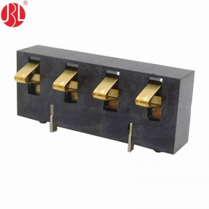 BT-19 Series 5.0mm Pitch Spring Battery Connector Surface Mount Right Angle