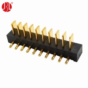 BT-200D-M-nPW 2.0mm Pitch Blade Type Male Power Connector THT Hole RA