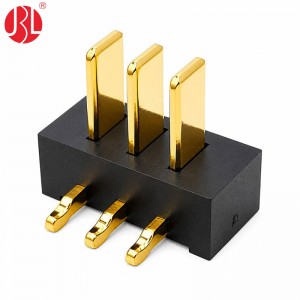 BT-200D-M-nPW 2.0mm Pitch Blade Type Male Power Connector THT Hole RA