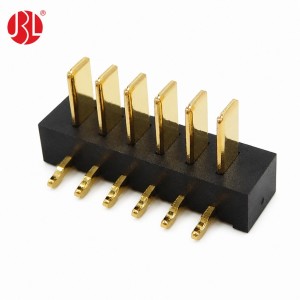 BT-200D-M-nPW 2.0mm Pitch Blade Type Male Power Connector THT Hole RA
