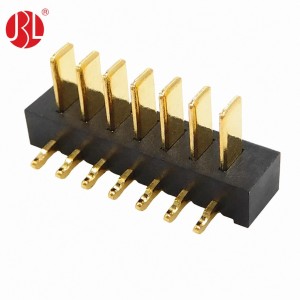 BT-200D-M-nPW 2.0mm Pitch Blade Type Male Power Connector THT Hole RA