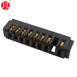 BT-250-B02F-S1-nP 2.5mm Mistake Proofing Female Blade Type Power Connector Thru Hole