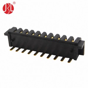 BT-250W-F-nP 2.5mm Pitch Female Blade Type Power Connector Thru Hole RA