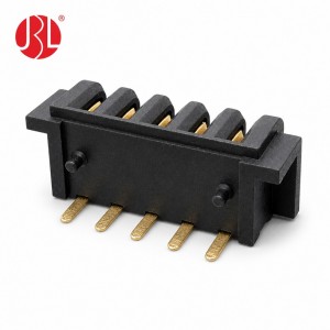 BT-250W-F-nP 2.5mm Pitch Female Blade Type Power Connector Thru Hole RA