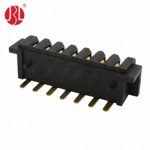 BT-250W-F-nP 2.5mm Pitch Female Blade Type Power Connector Thru Hole RA