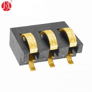 BTR-40-nPD430 4.0mm Pitch Spring Battery Connector Surface Mount