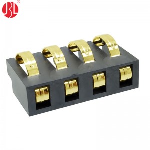 BTR-40-nPD430 4.0mm Pitch Spring Battery Connector Surface Mount