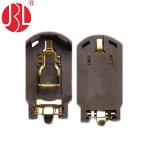 CR2032 2 Position Spring Battery Connector SMT Vertical