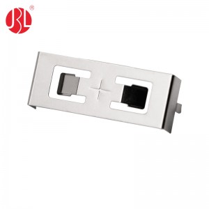 CR2450-6-NI CR2450 Battery Holder Cell Retainer THT Hole