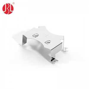 CR2477-2-NI CR2477 Battery Holder Through Hole