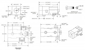 DC-011B Connecteur de prise d'alimentation CC 0,7 mm PJ1-022-SMT-TR PJ1-022-SMT Prise CC 16 V 2,5 A