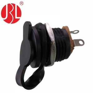 DC-022 5,5 × 2,5 mm 5,5 × 2,1 mm DC-Buchse für Schalttafeleinbau mit Steckerbuchse für Stromanschluss DC 24 V 3 A
