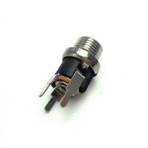 DC-026M Prise CC à montage sur panneau avec filetage 2,1 mm 2,5 mm Connecteur d'alimentation PJ-064A