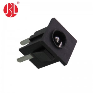 DC-068 Snap In DC Power Socket Through Hole Horizontal