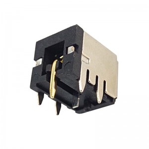 DC-511A High Current DC Power Jack THT Hole RA