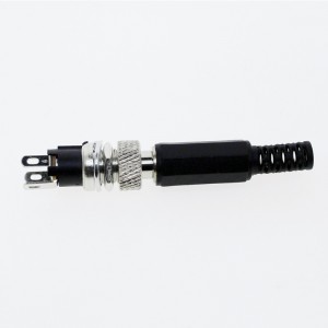 DC5521-L11M8 Sealed DC Plug Connector Free Hanging