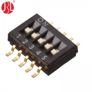 KS-nP 1.27mm Pitch DIP Switch Surace Mount