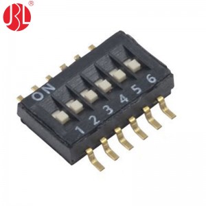 KS-nP 1.27mm Pitch DIP Switch Surace Mount