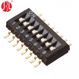KS-nP 1.27mm Pitch DIP Switch Surace Mount