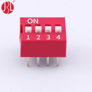 DS-nP Series 2.54mm Pitch DIP Switch Through Hole