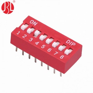 DS-nP Series 2.54mm Pitch DIP Switch Through Hole